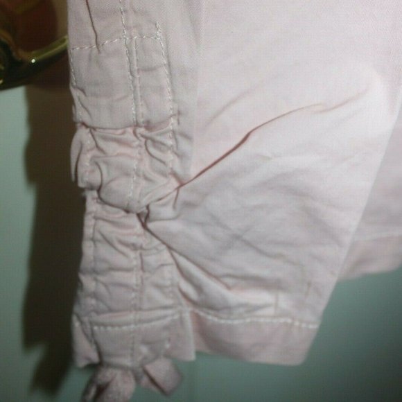 Lee Fit Innovations Pink Stretch Capri Comfort Waist hemline ties size 16 NEW… - Picture 7 of 8